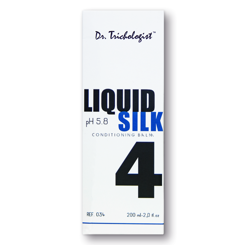 Бальзам-кондиціонер для сухого пошкодженого волосся Dr.Trichologist Liquid Silk