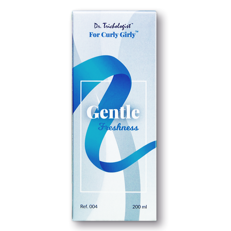 Шампунь для нормального і жирного кучерявого волосся Dr.Trichologist "GENTLE FRESHNESS"
