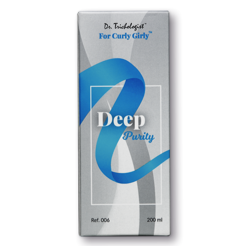 Шампунь для жирного кучерявого волосся Dr.Trichologist "DEEP PURITY"